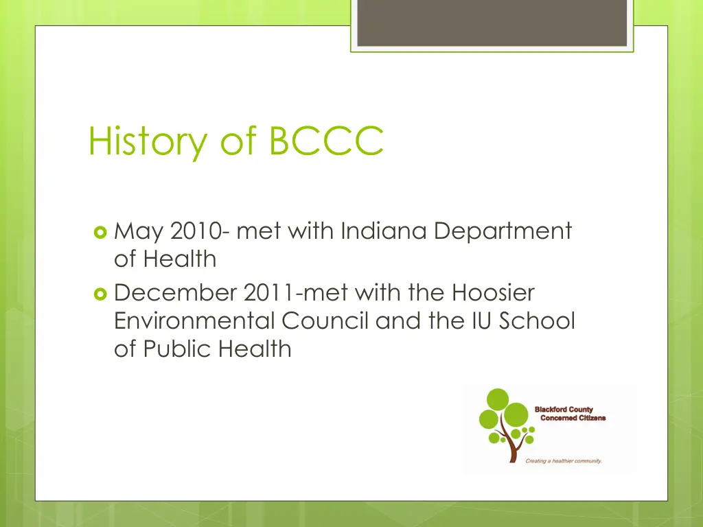 history of bccc
