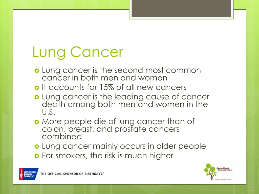 lung cancer
