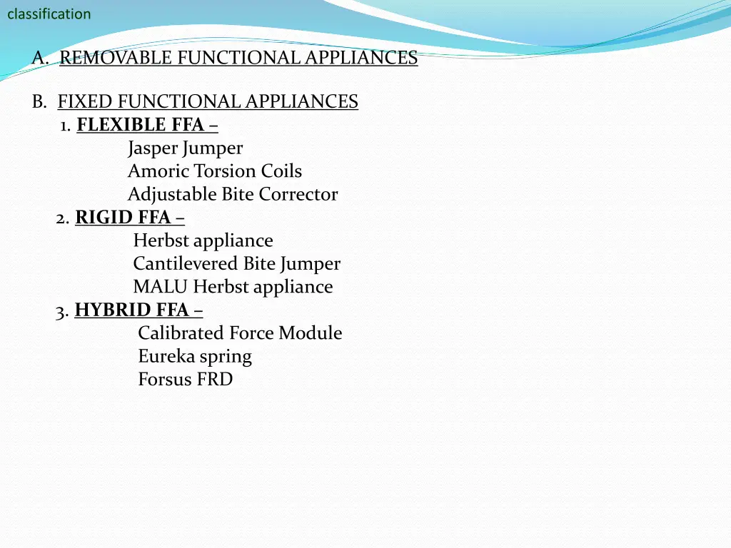 classification 5