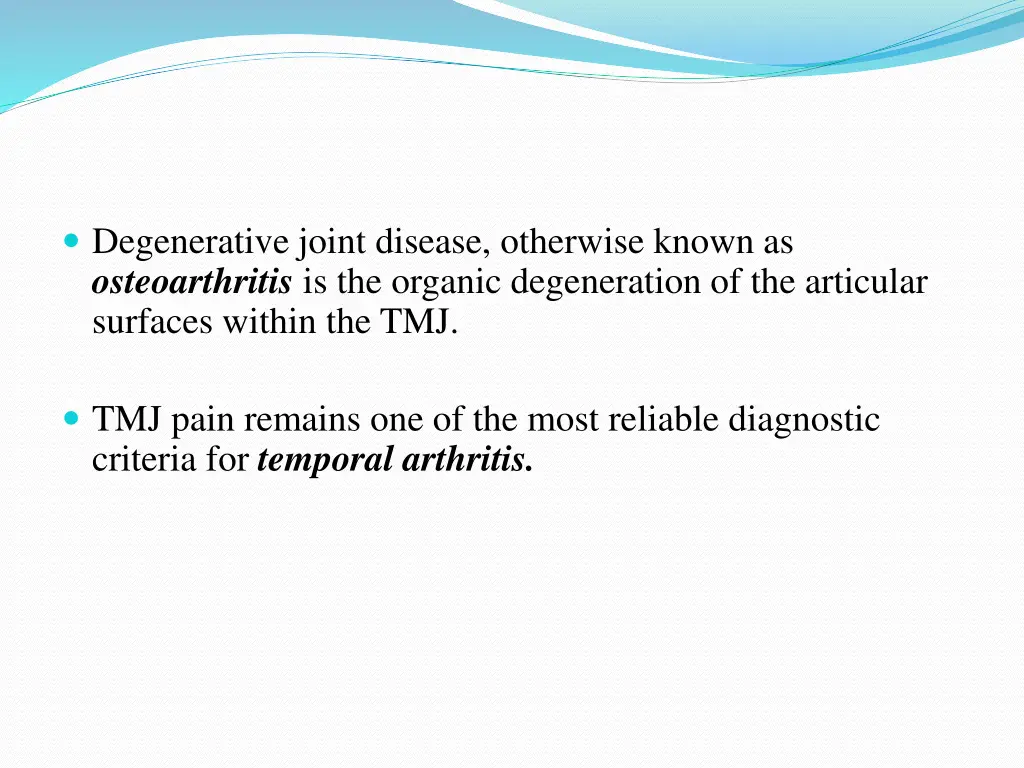 degenerative joint disease otherwise known