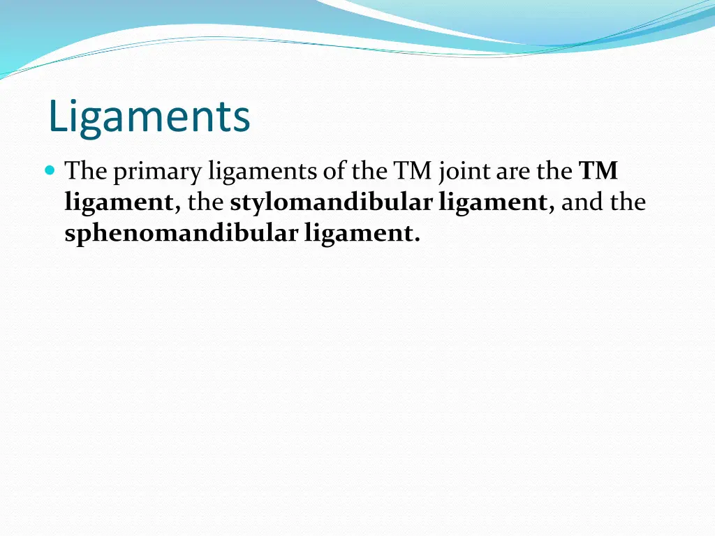 ligaments