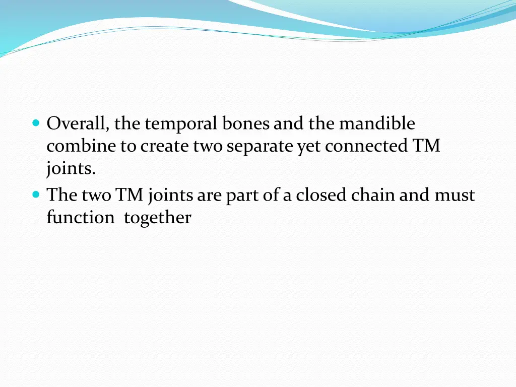overall the temporal bones and the mandible