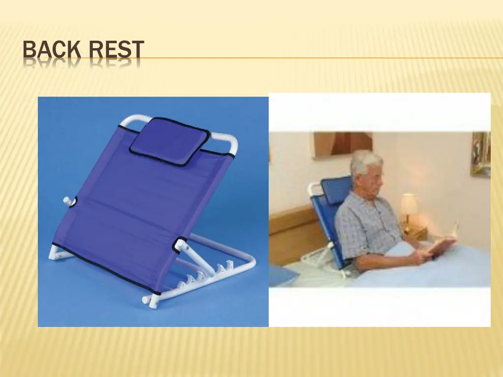 back rest