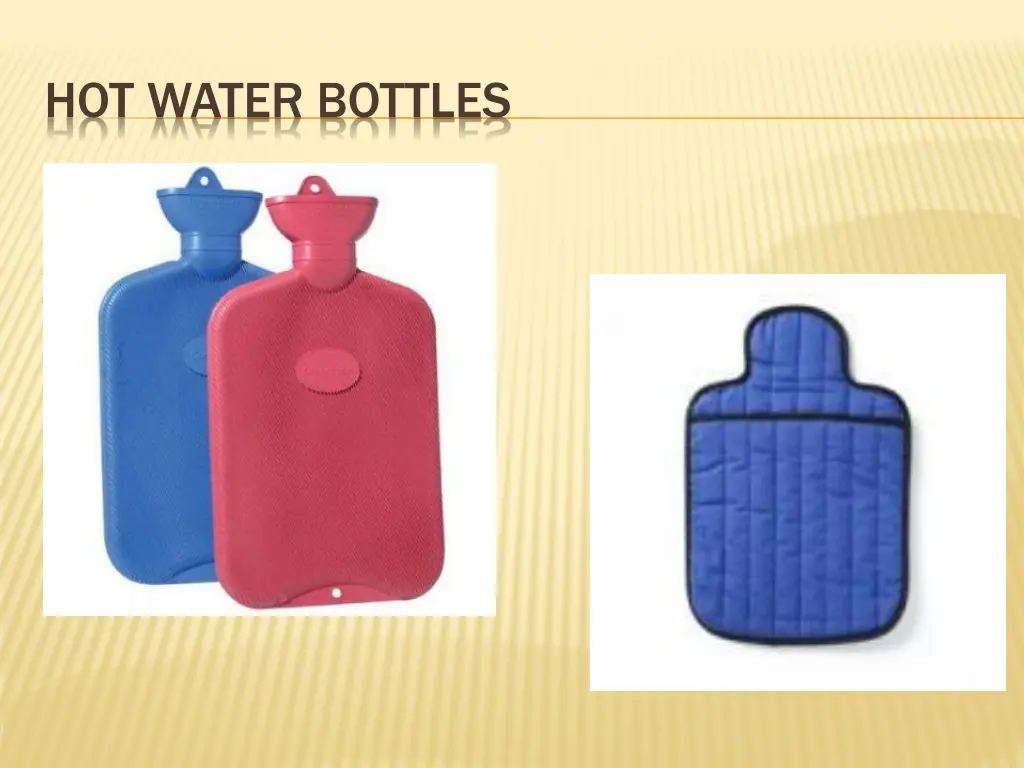 hot water bottles