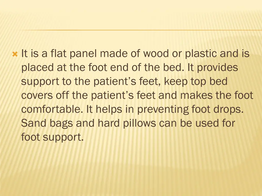 it is a flat panel made of wood or plastic