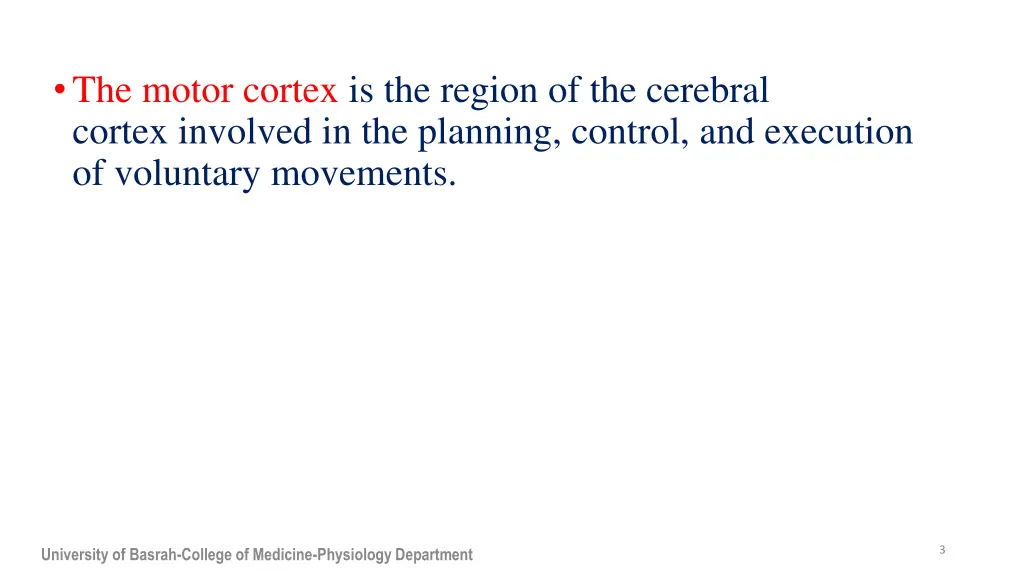 the motor cortex is the region of the cerebral