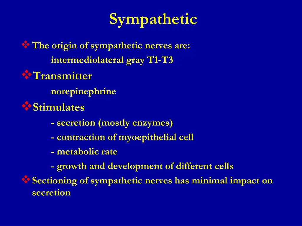 sympathetic