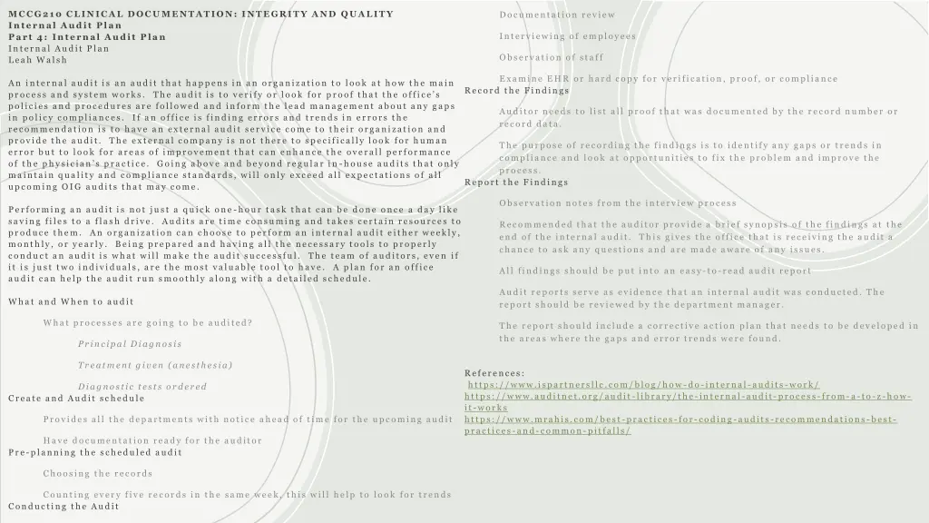 mccg210 clinical documentation integrity
