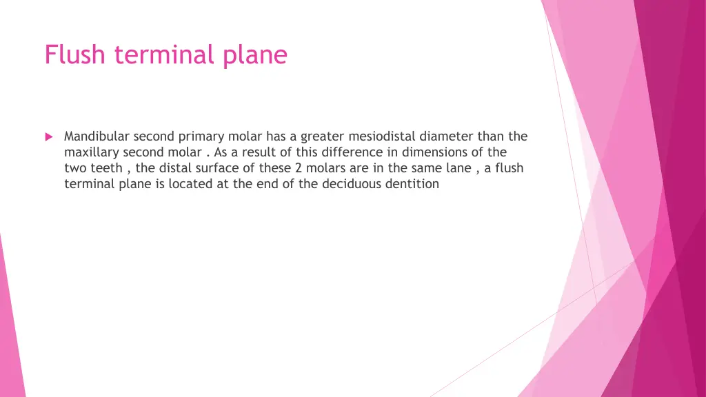 flush terminal plane
