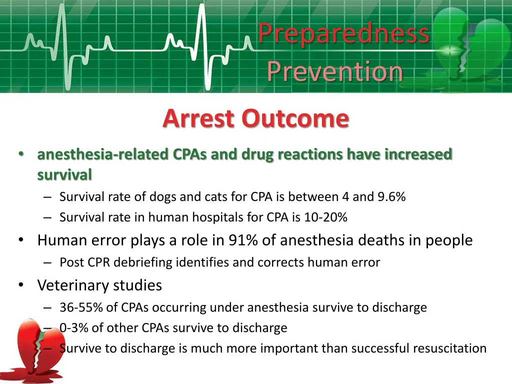 preparedness prevention