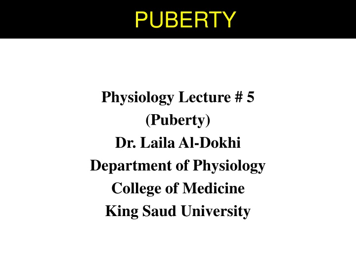ppuberty