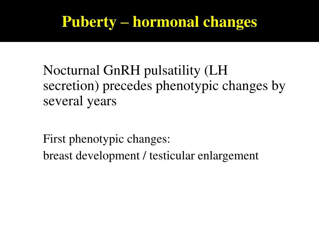 puberty hormonal changes 1