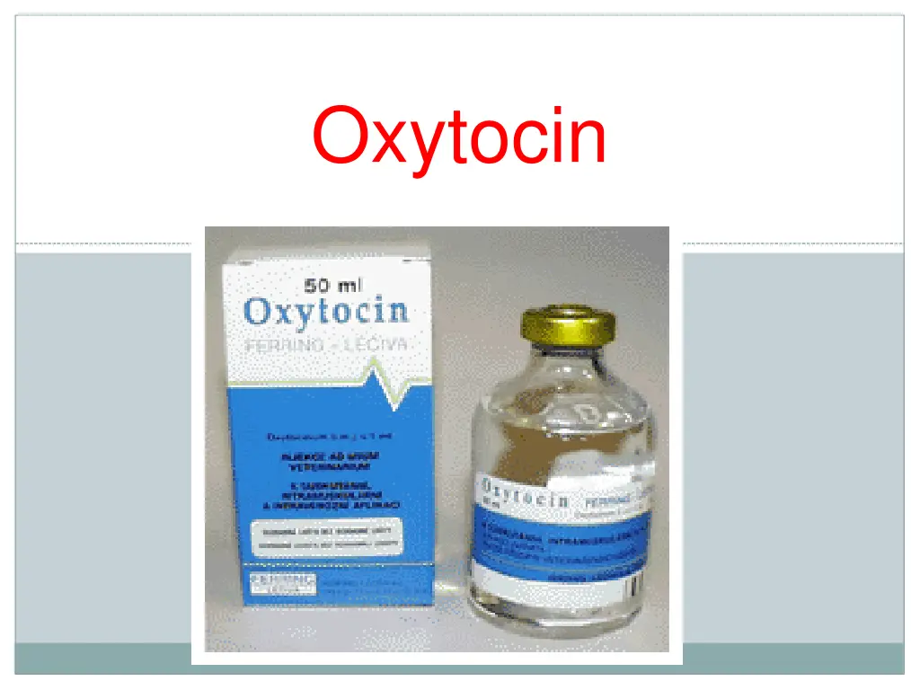 oxytocin