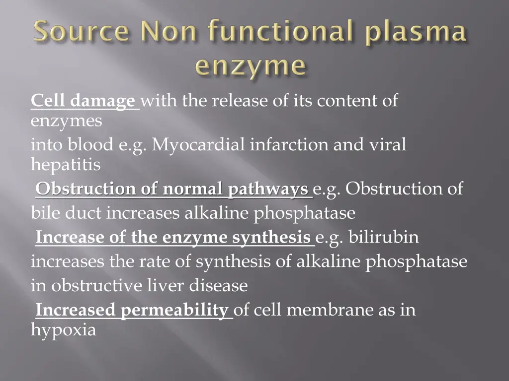 cell damage with the release of its content