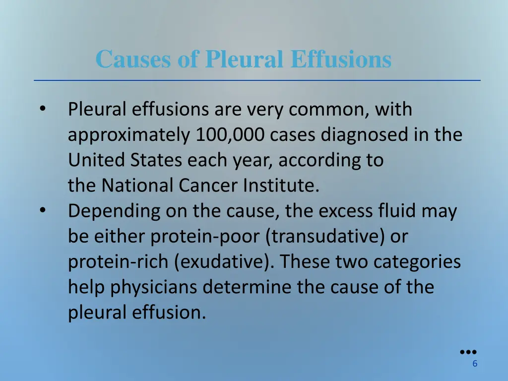 causes of pleural effusions