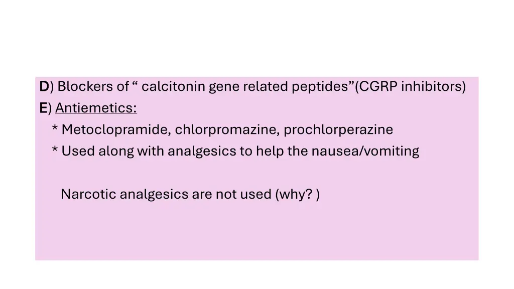d d blockers of calcitonin gene related peptides
