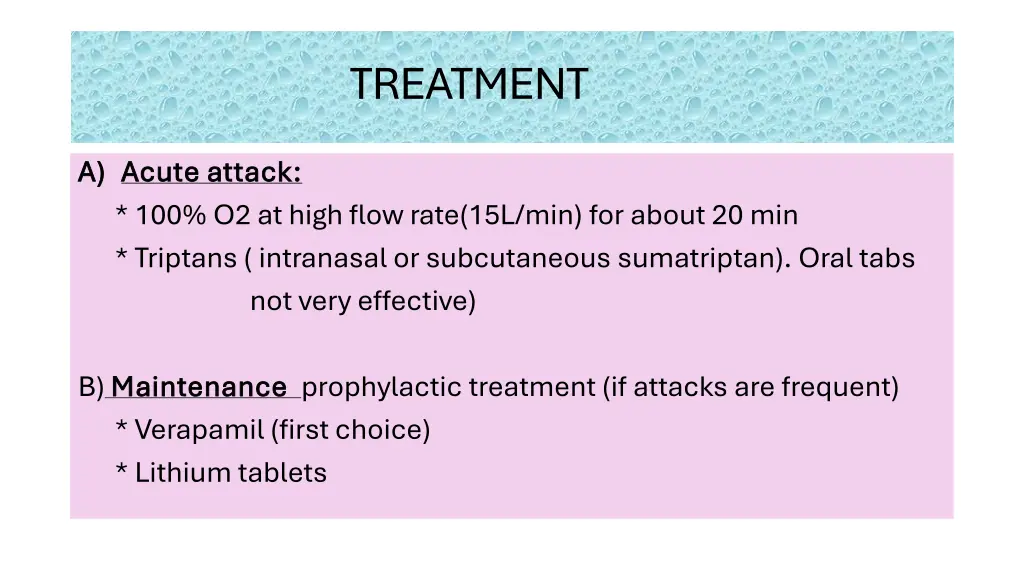 treatment