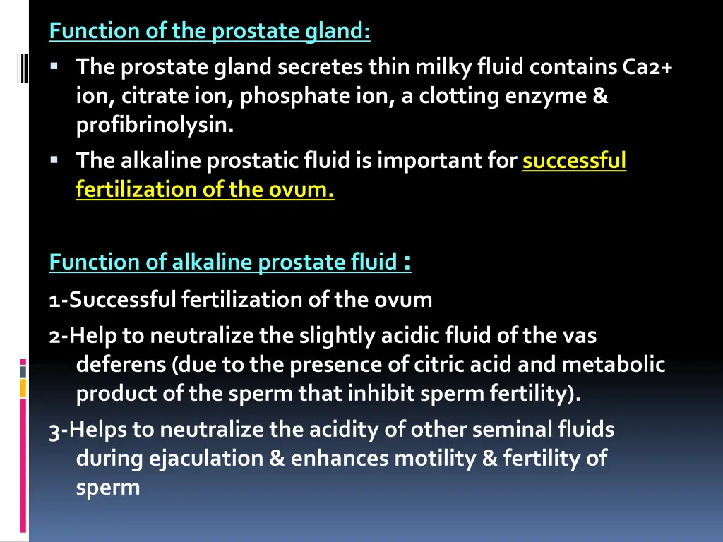 function of the prostate gland the prostate gland