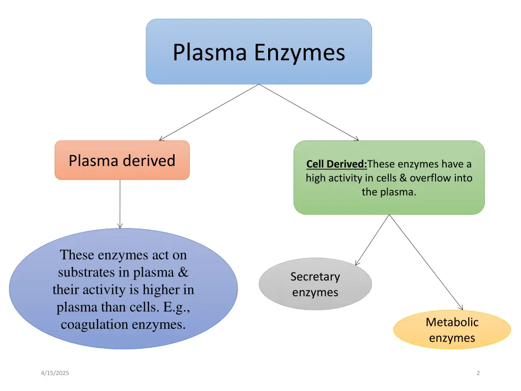 plasma enzymes 1