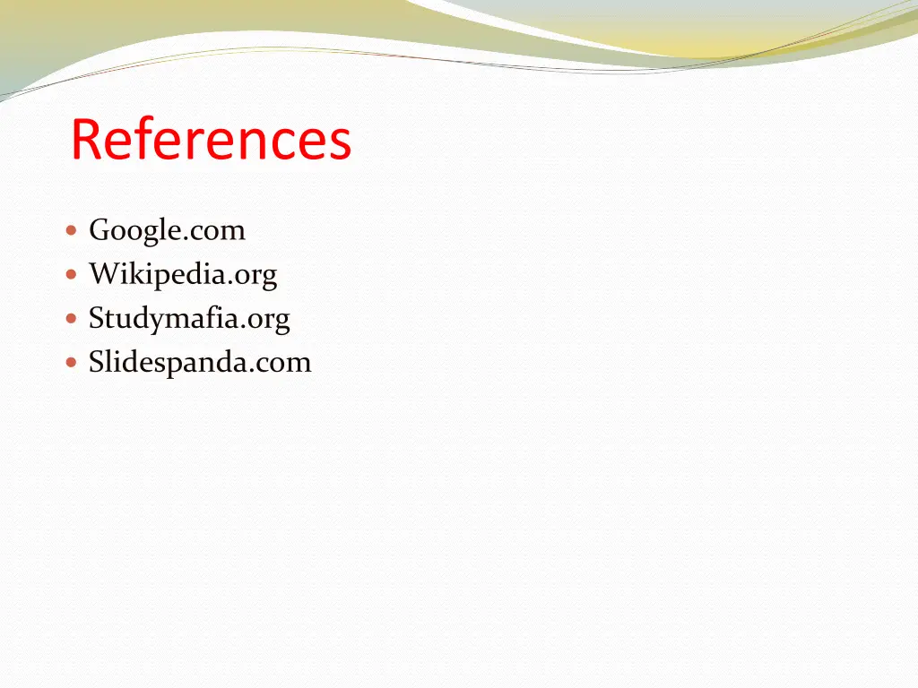 references