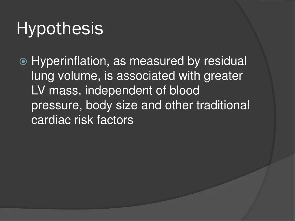 hypothesis