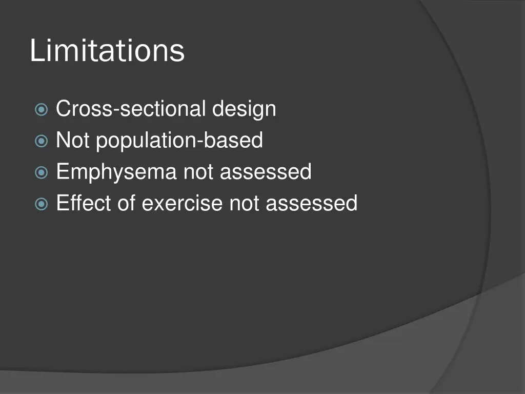 limitations 1