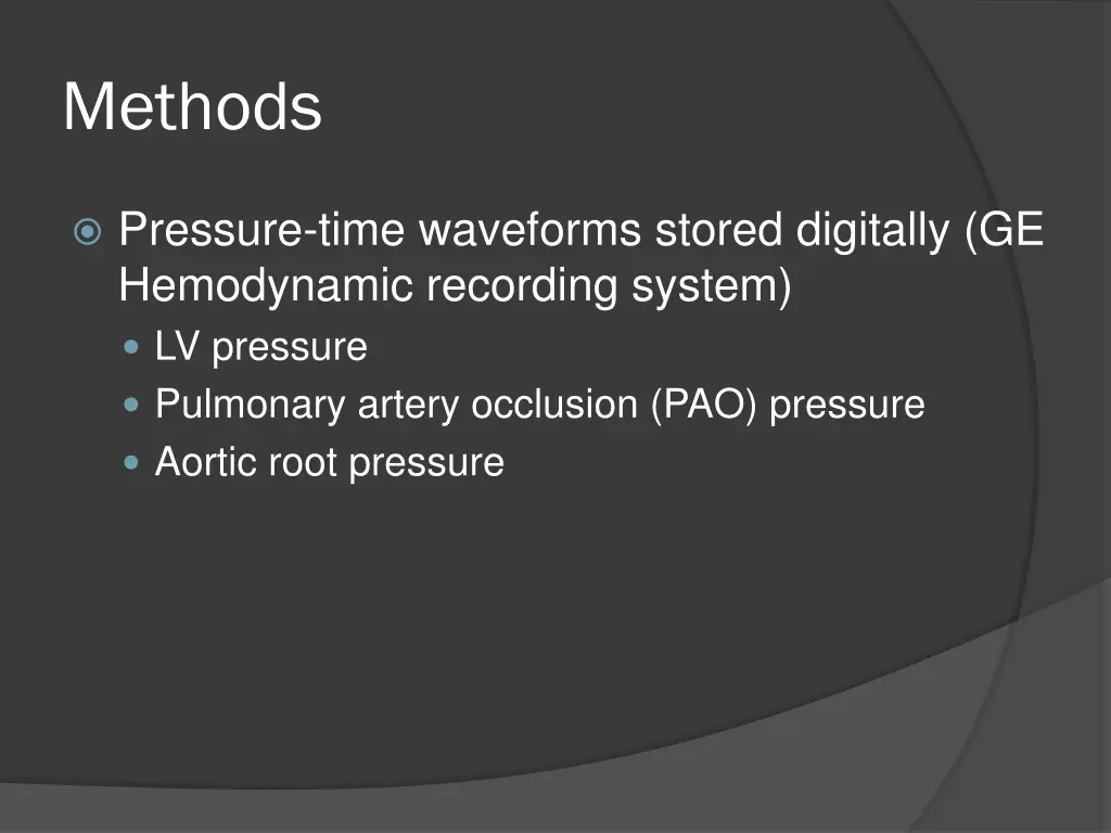 methods 5