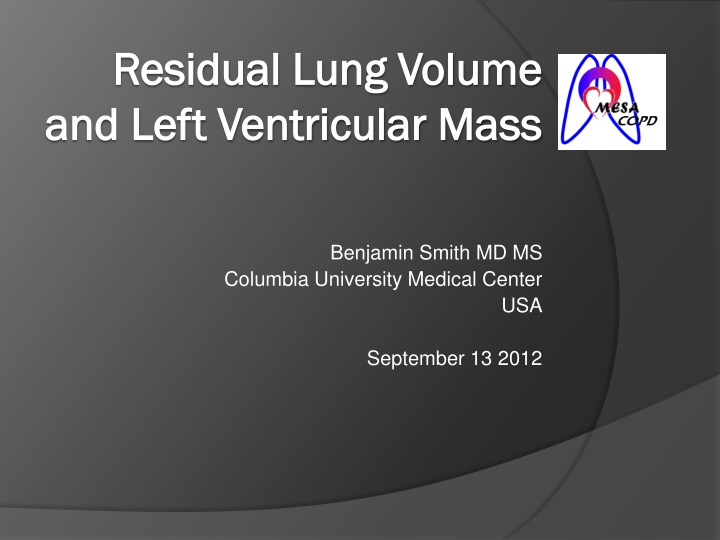 residual lung volume residual lung volume