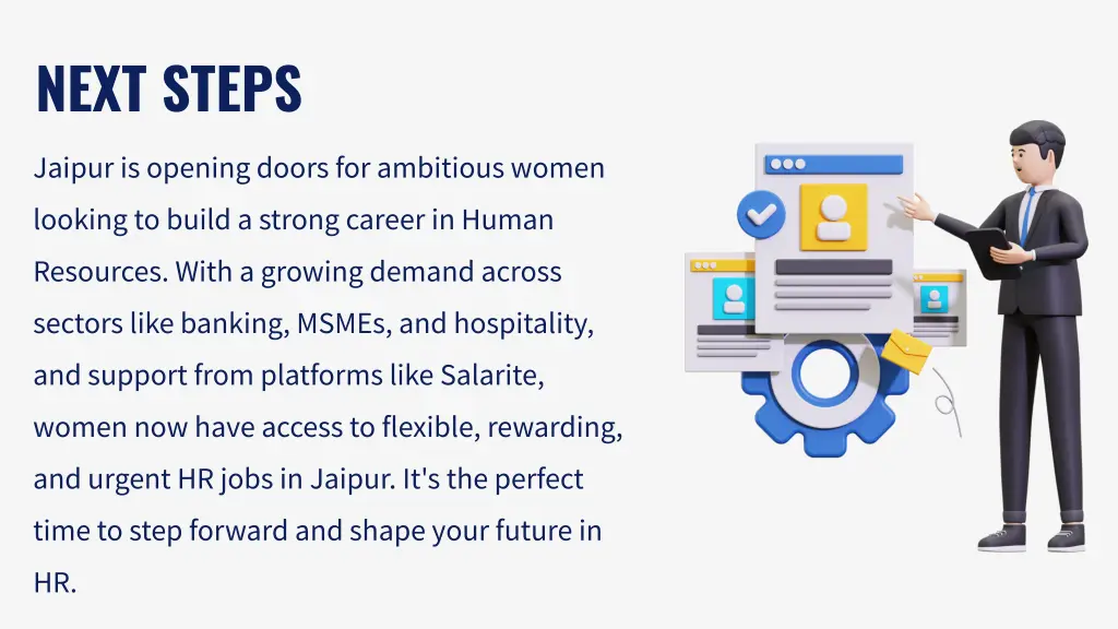 next steps