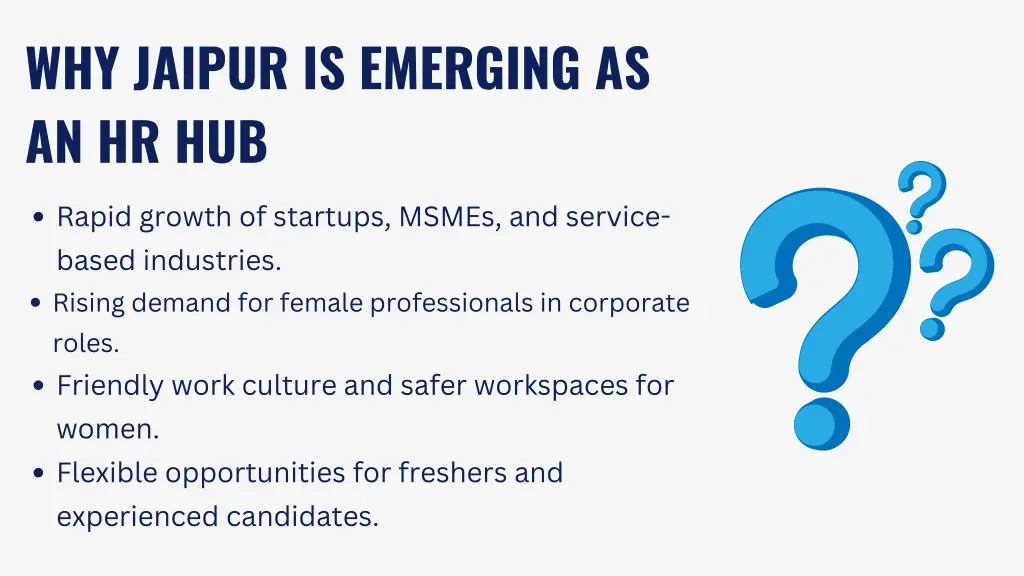 why jaipur is emerging as an hr hub