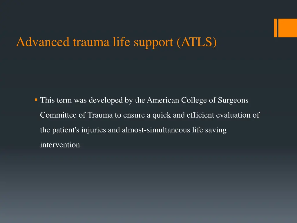 advanced trauma life support atls