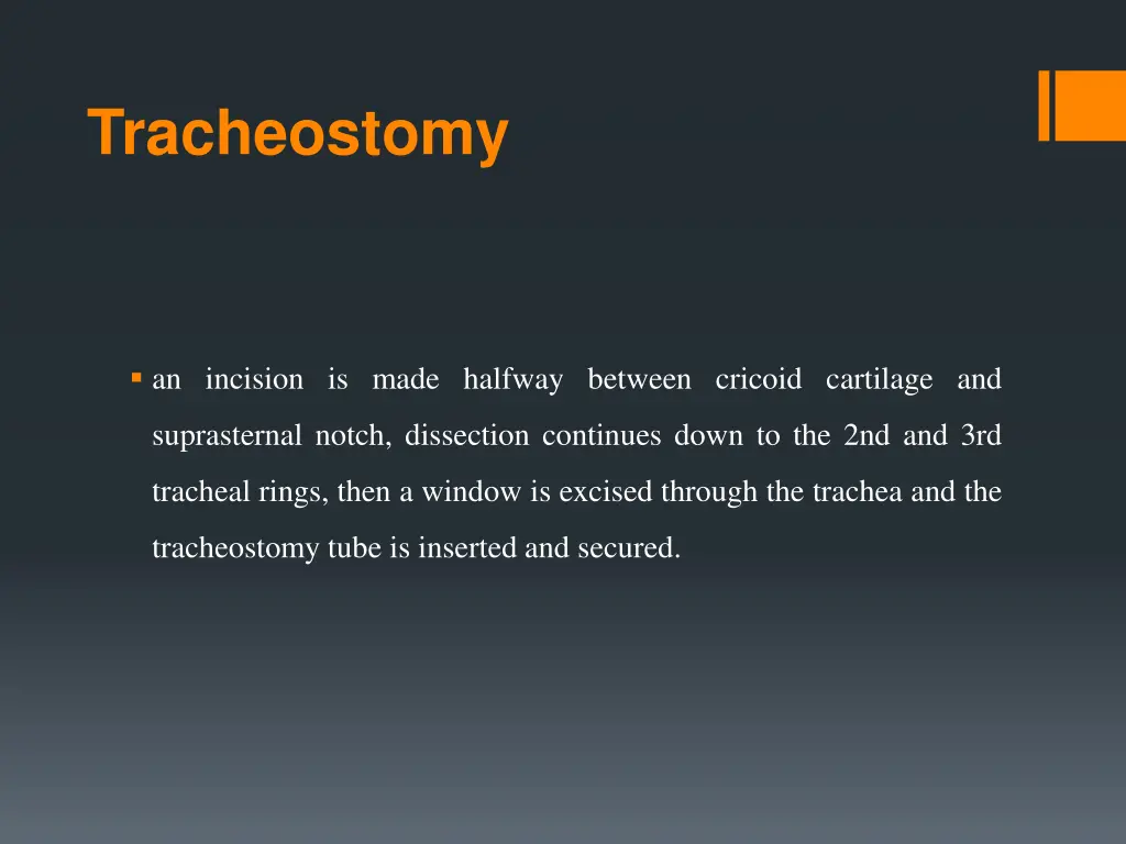 tracheostomy