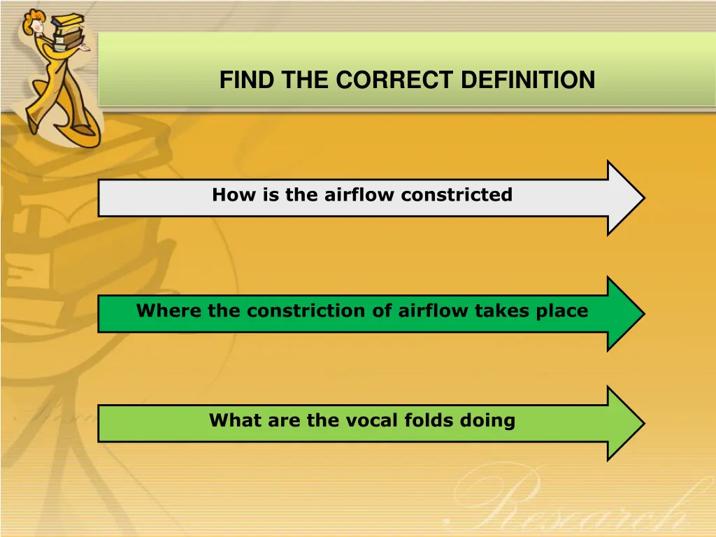 find the correct definition