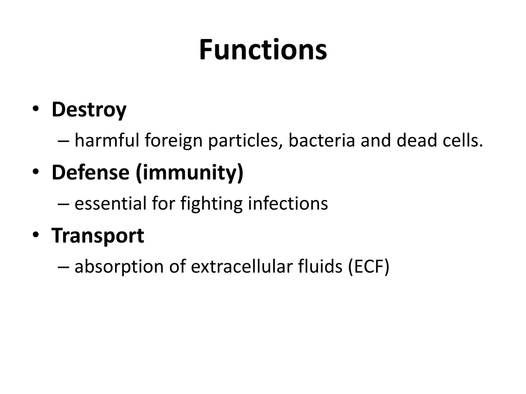functions