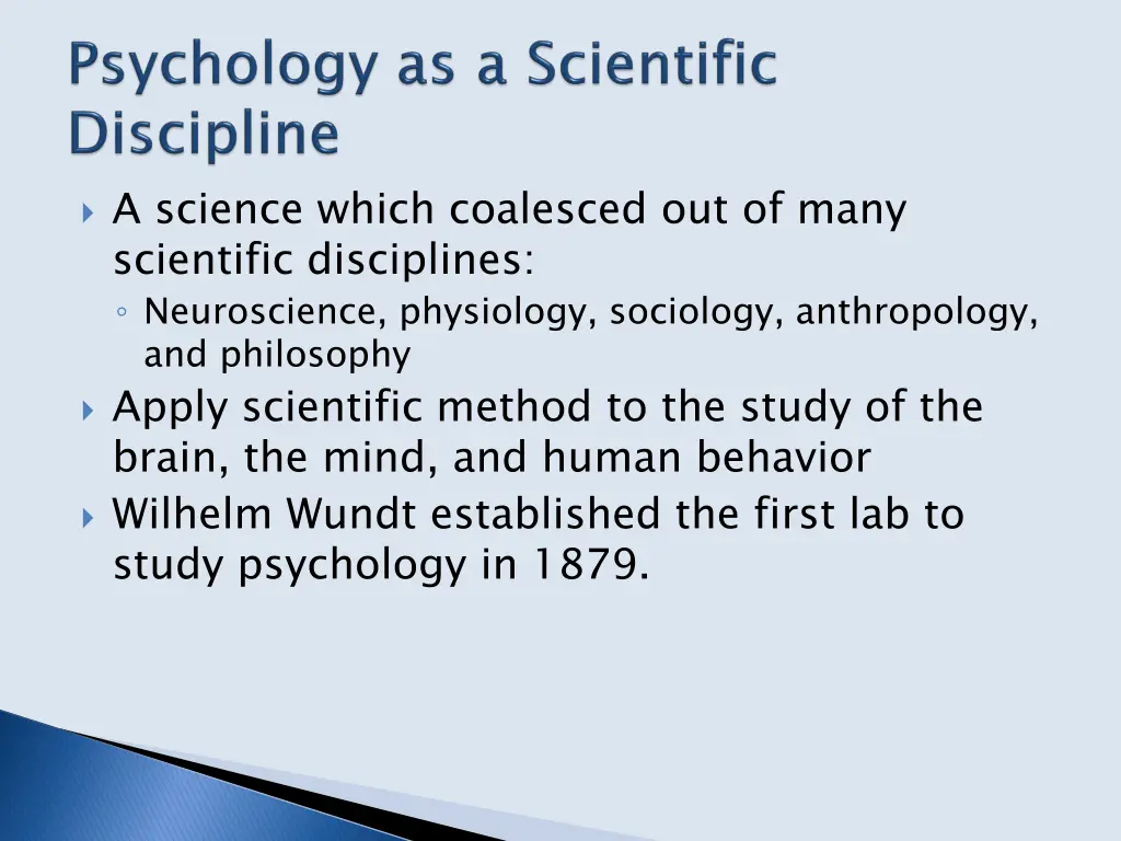 a science which coalesced out of many scientific