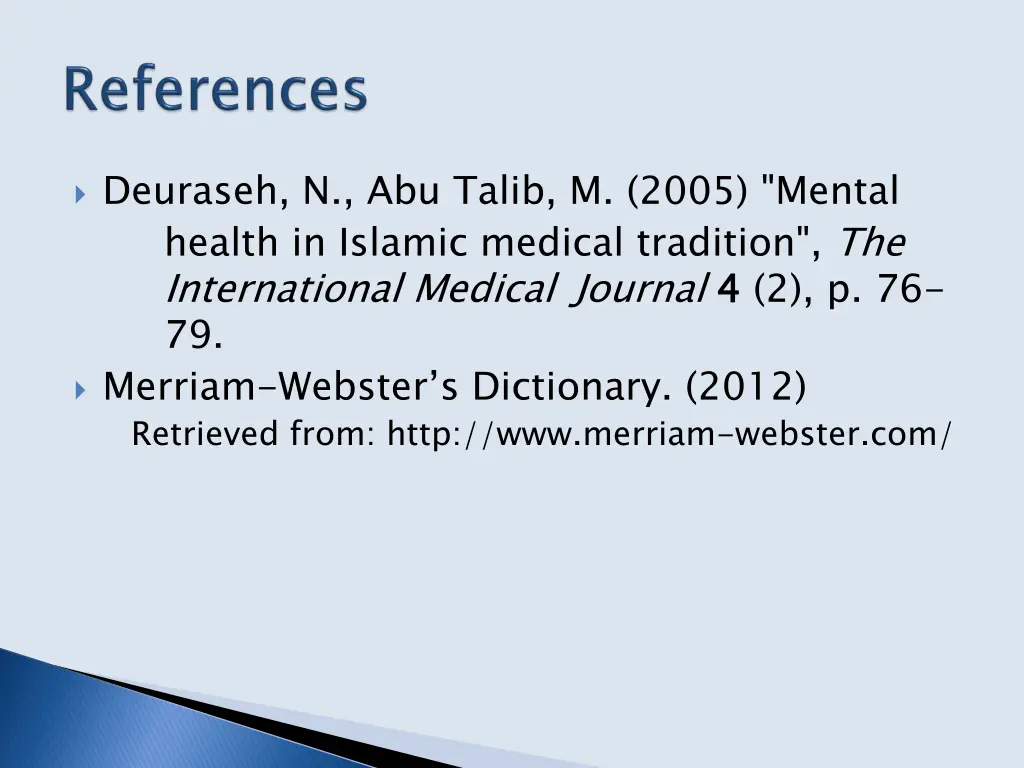 deuraseh n abu talib m 2005 mental health