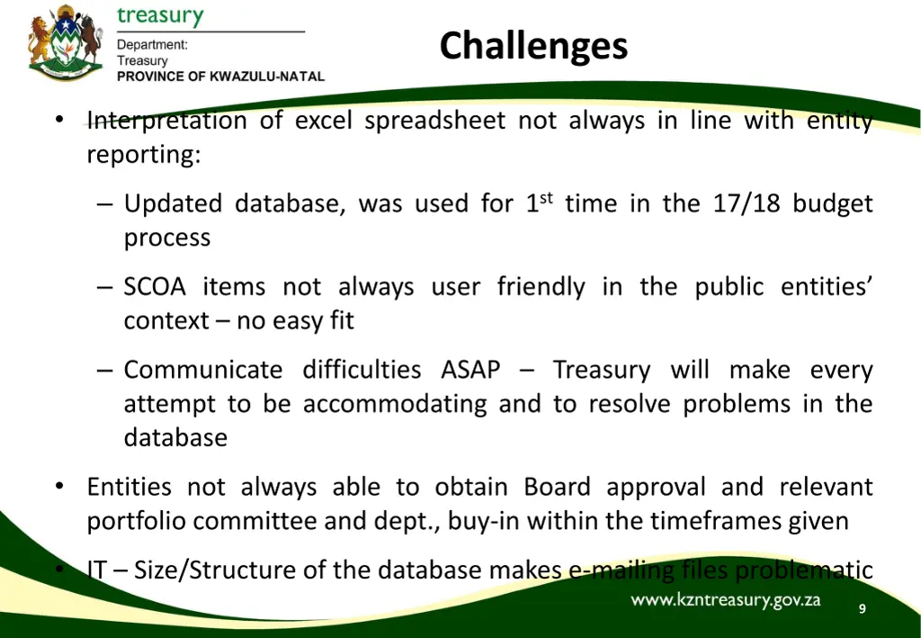 challenges