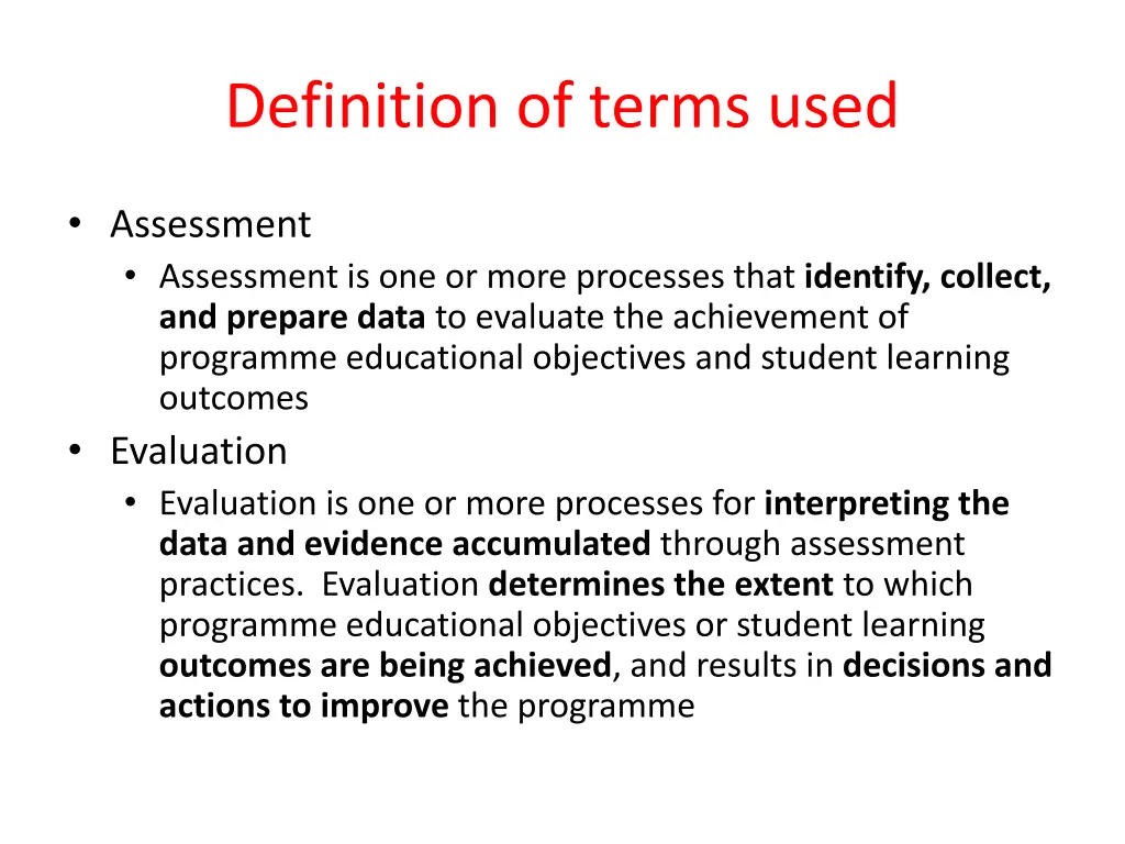 definition of terms used 1