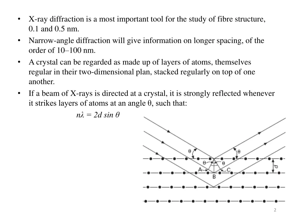 x ray diffraction is a most important tool