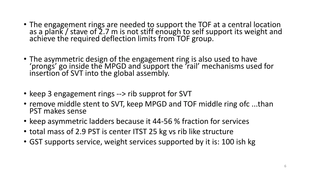 the engagement rings are needed to support