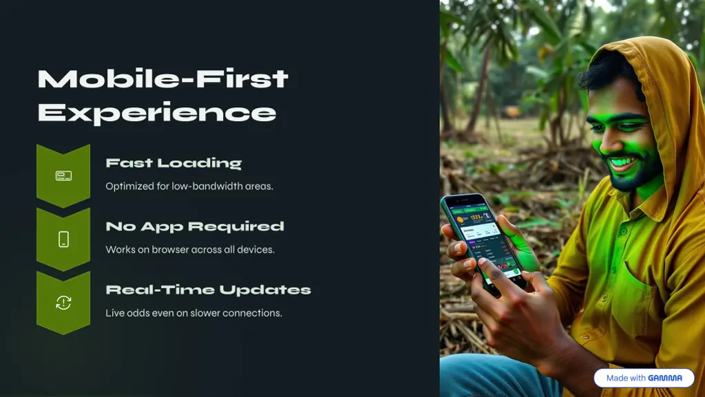 mobile first experience