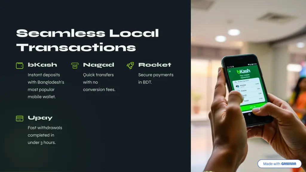 seamless local transactions