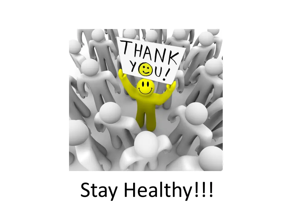 stay healthy