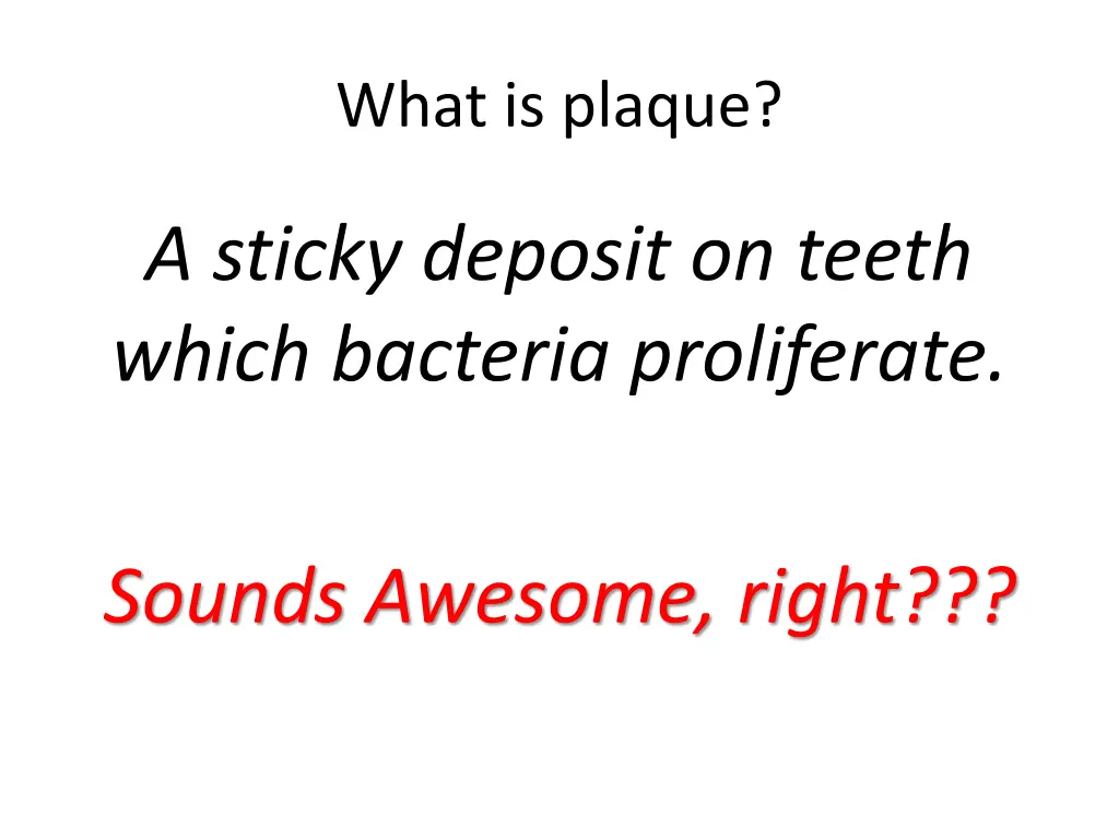 what is plaque