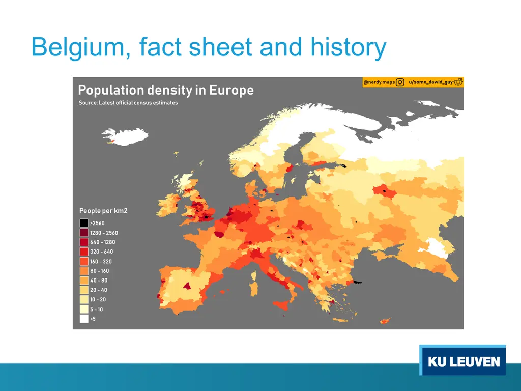 belgium fact sheet and history