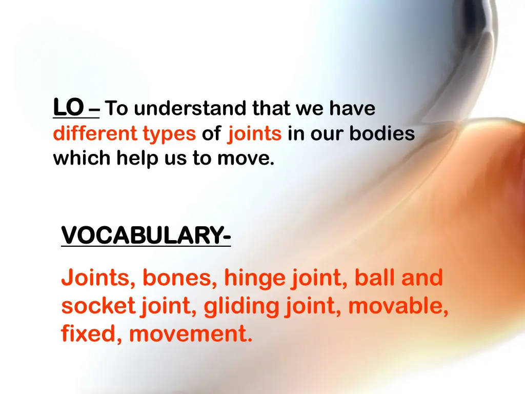 lo lo to understand that we have different types