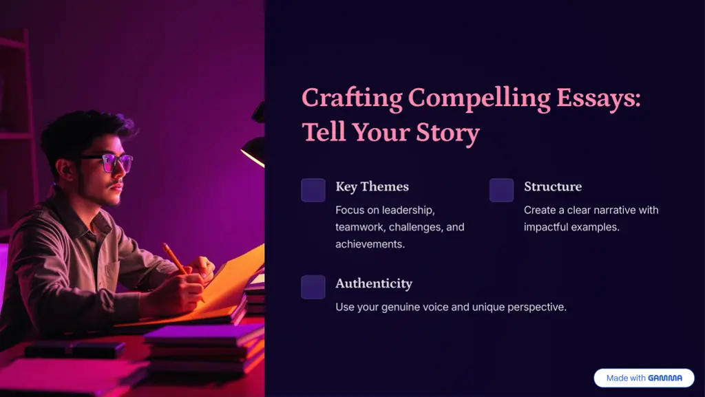crafting compelling essays tell your story