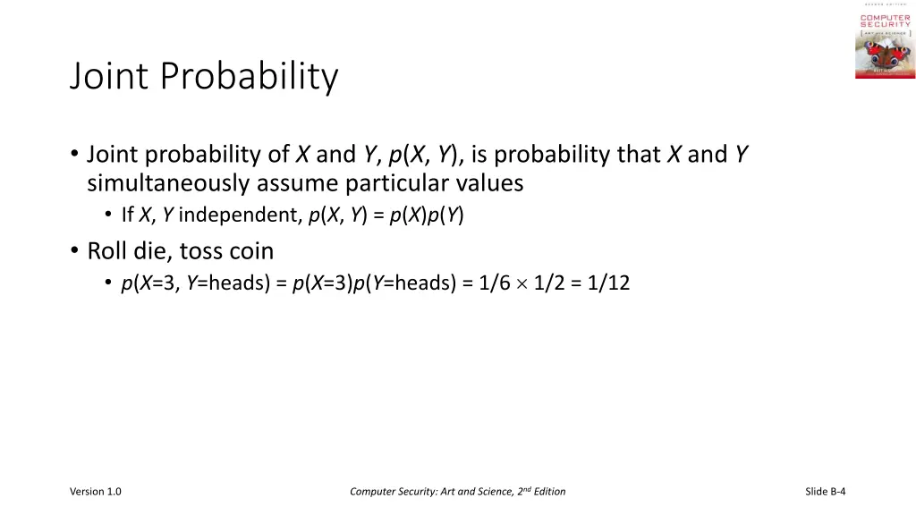joint probability