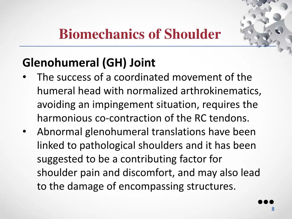 biomechanics of shoulder 2