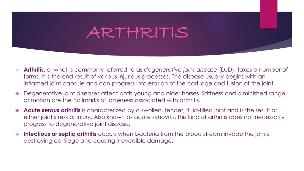 arthritis arthritis